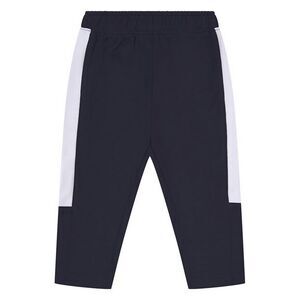 Larkwood Baby Contrast Tracksuit Bottoms / Navy/White